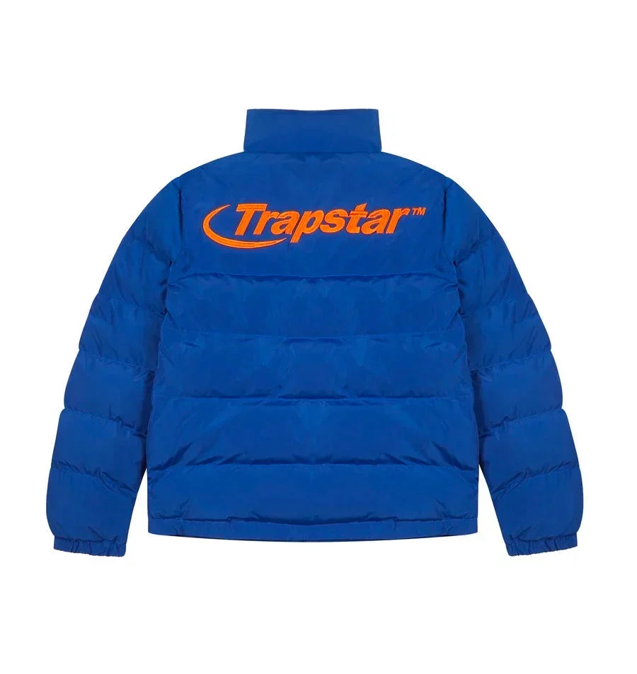 Trapstar Hyperdrive Puffer Jacket - Orange Logo Ironleague