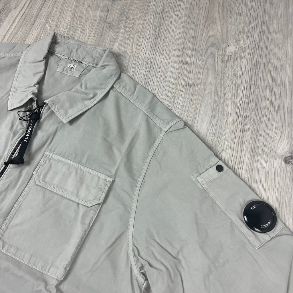 CP Company Zip Overshirt - London Fog Ironleague