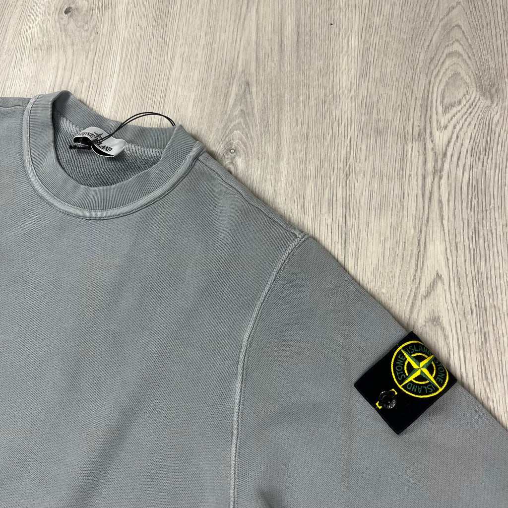 Stone Island Dyed Sweatshirt - Grey Ironleague