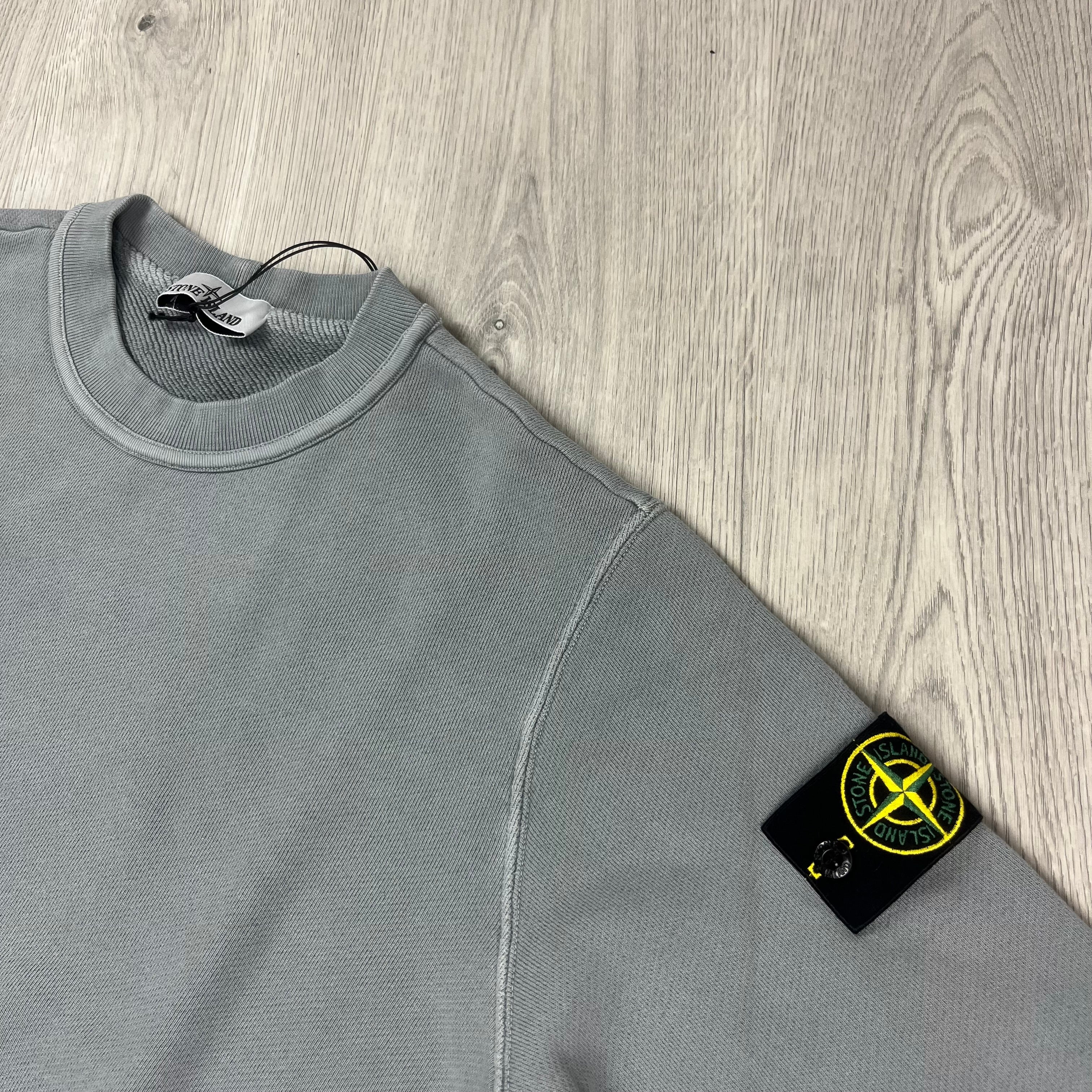 Stone Island Dyed Sweatshirt - Grey Ironleague