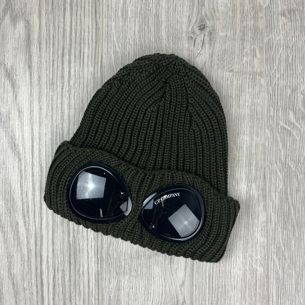CP Company Goggle Beanie - Ivy Green Ironleague