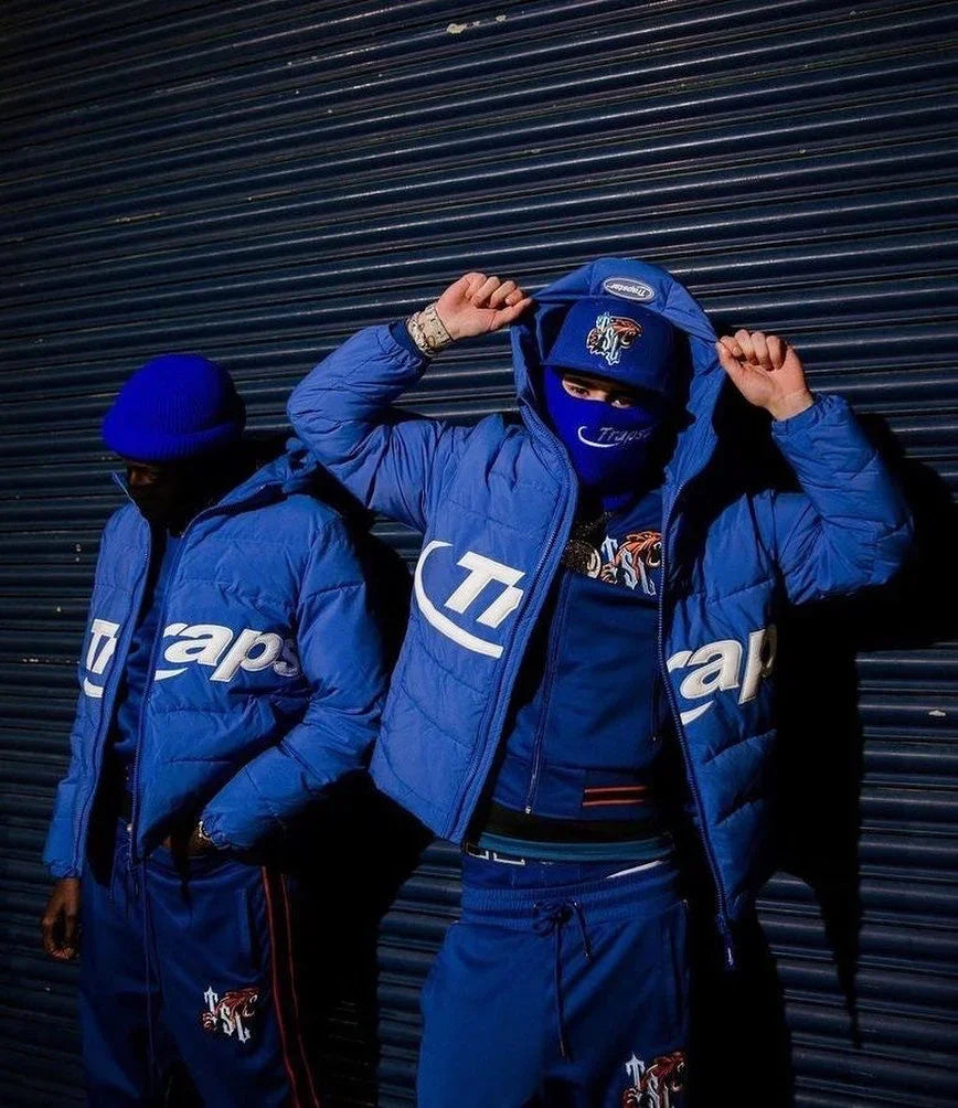 Trapstar Hyperdrive Balaclava - Blue/Red Ironleague