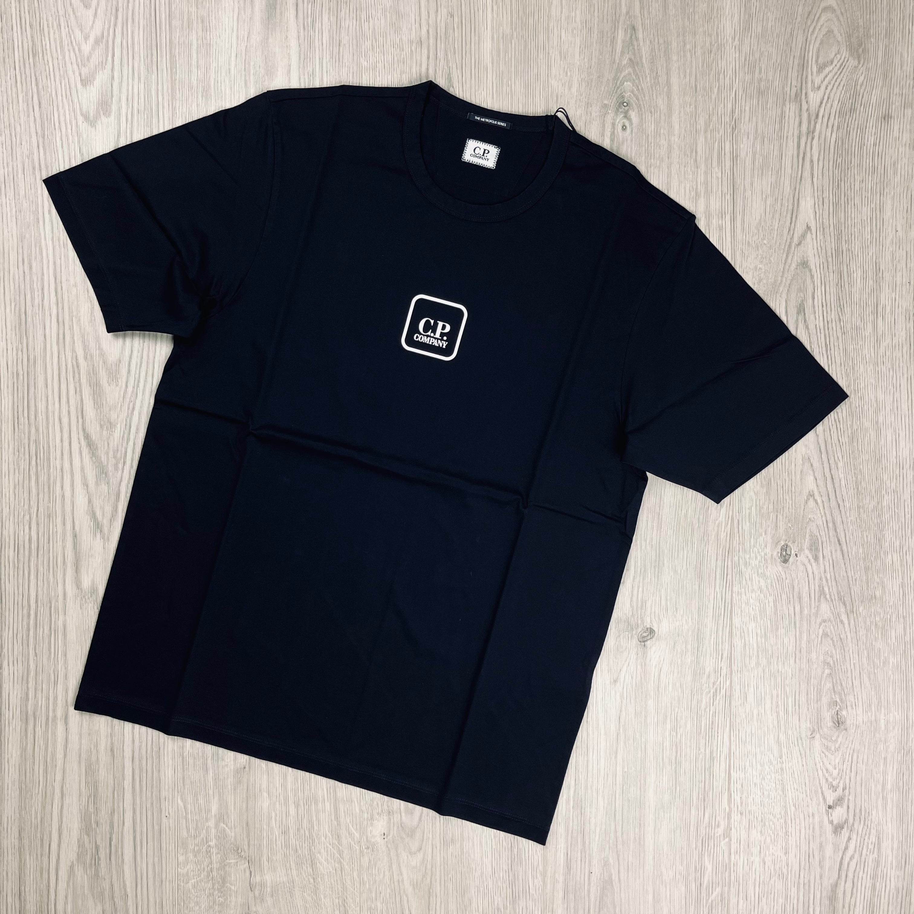 CP Company Metropolis T-Shirt - Navy Ironleague