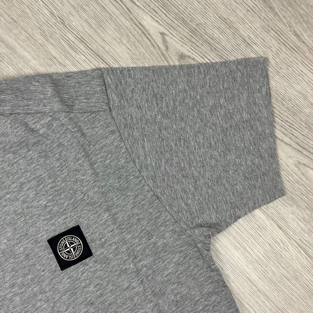 Stone Island Patch T-Shirt - Grey Ironleague