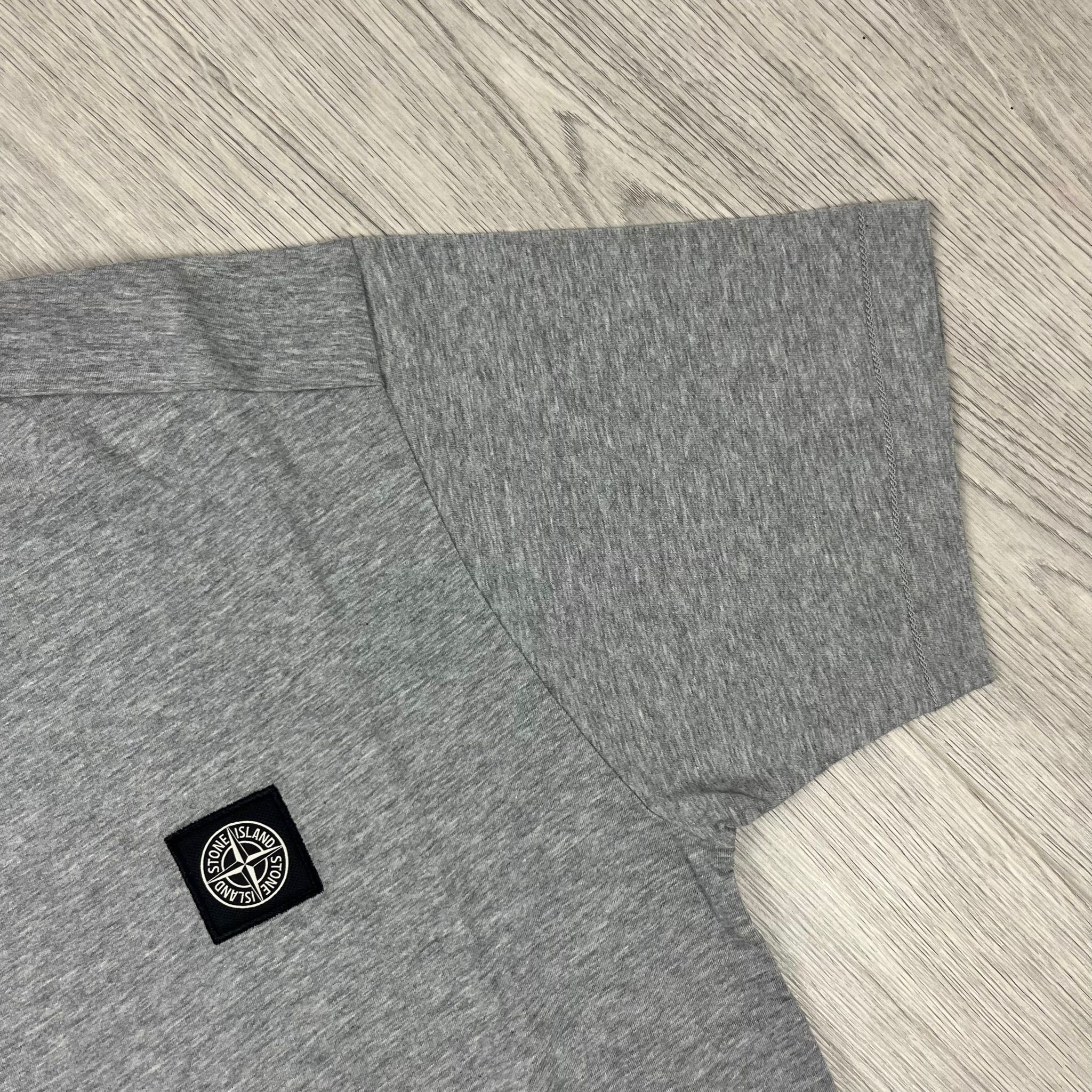 Stone Island Patch T-Shirt - Grey Ironleague