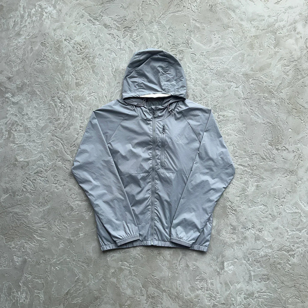 Syna Windbreaker Jacket - Grey Ironleague