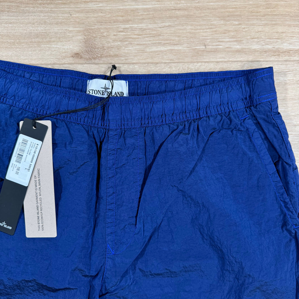 Stone Island Nylon Metal Swim Shorts in Bright Blue Ironleague