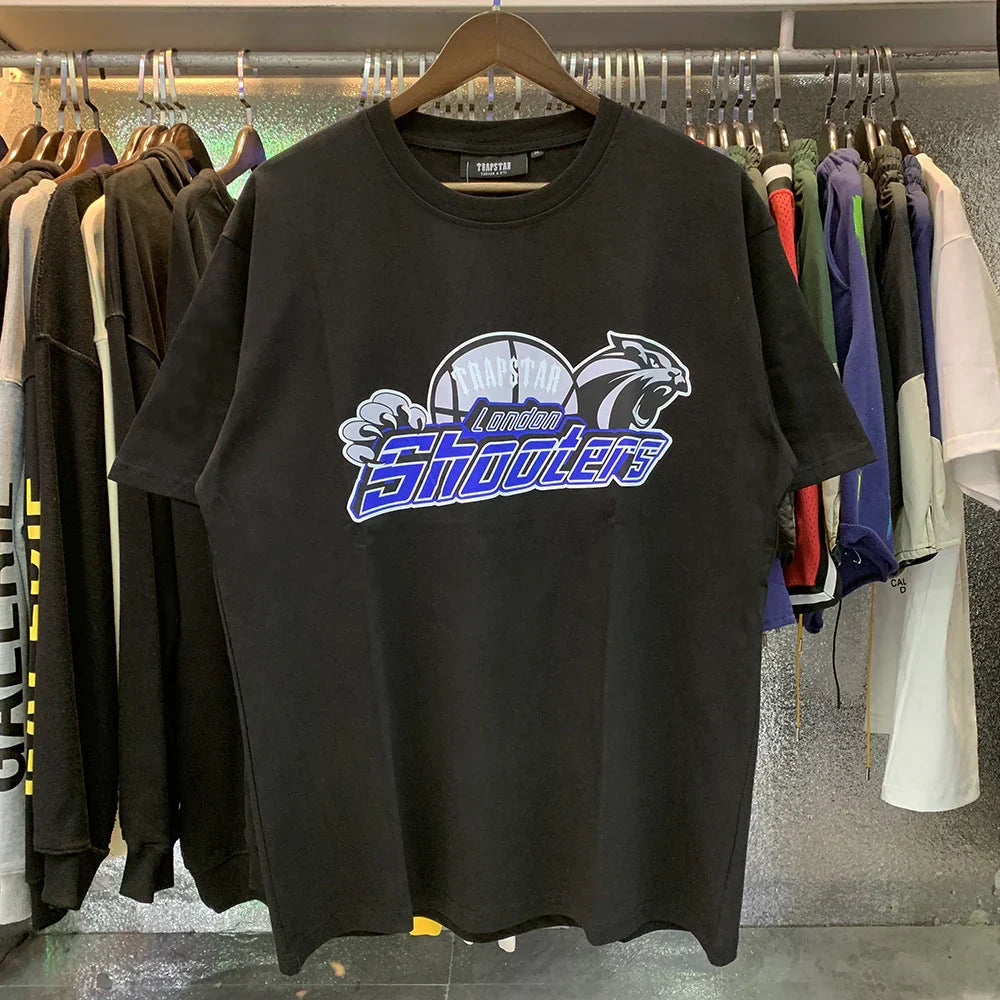 Trapstar London Shooters T-Shirt - Black/White Ironleague
