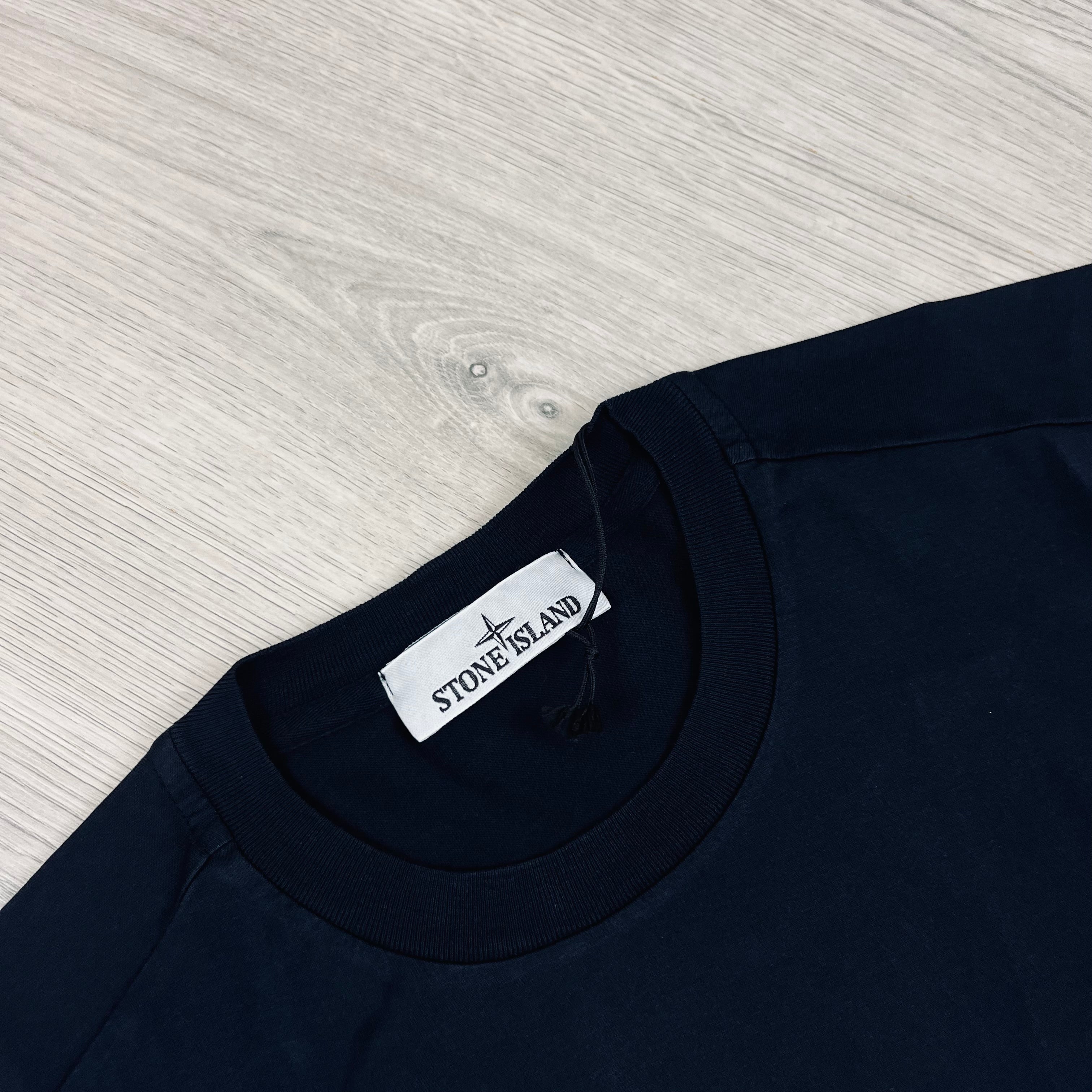 Stone Island Patch T-Shirt - Navy Ironleague