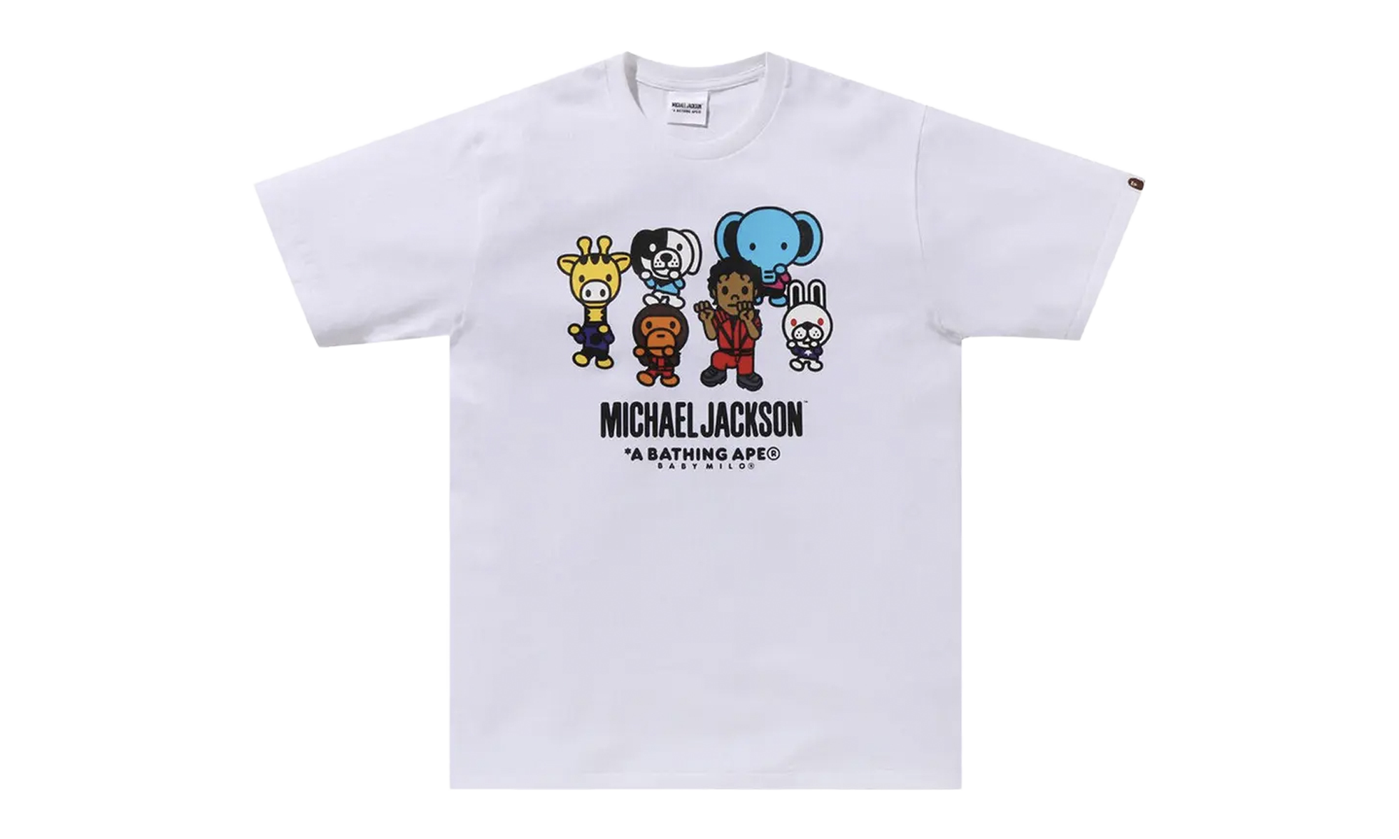 BAPE MICHAEL JACKSON SHIRT White BAPE031