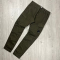 CP Company Cargo Trousers - Ivy Green Ironleague