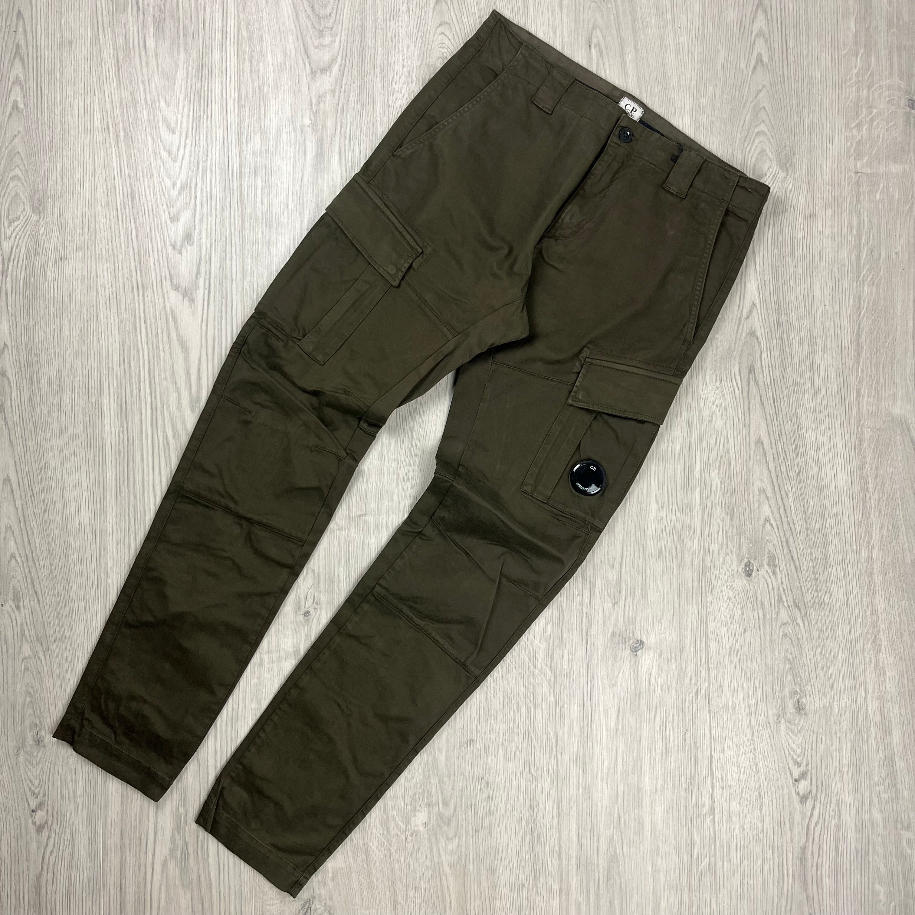 CP Company Cargo Trousers - Ivy Green Ironleague