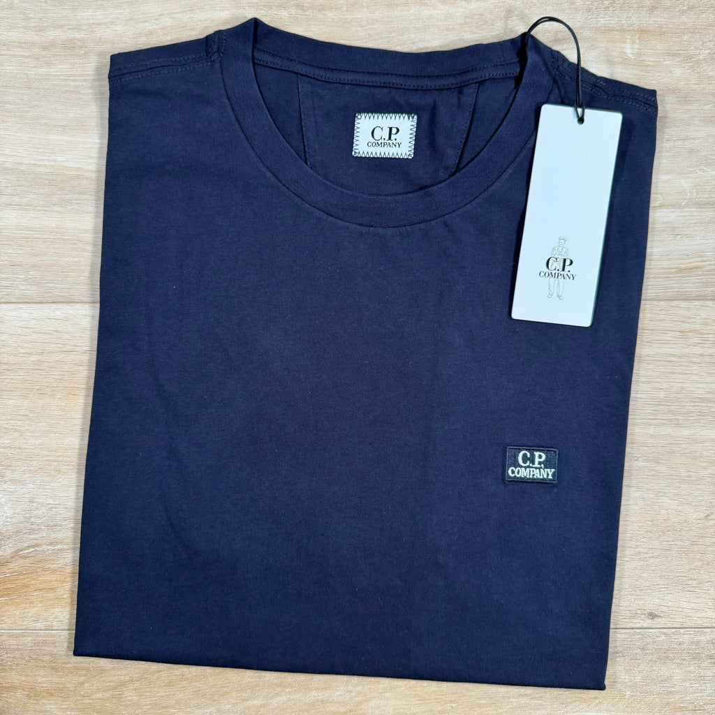 CP Company Logo Patch T-Shirt in Navy Ironleague