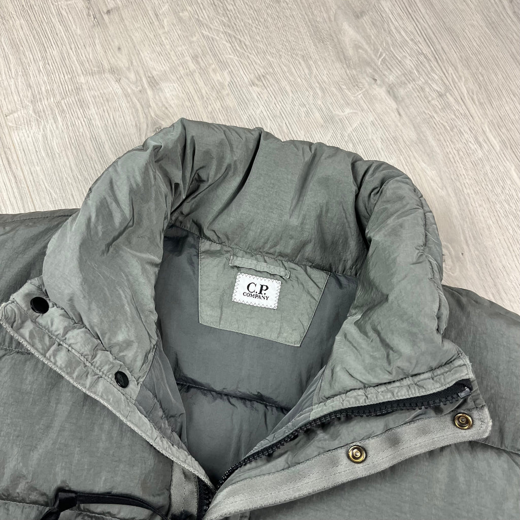 CP Company Chrome Down Jacket - Gunmetal Ironleague