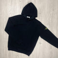 Stone Island Dyed Hoodie - Black Ironleague