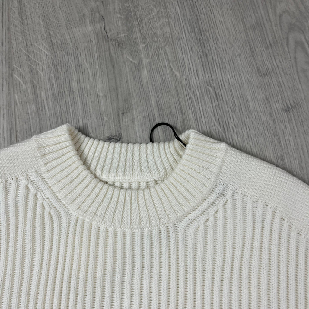 CP Company Knit Sweatshirt - White Ironleague