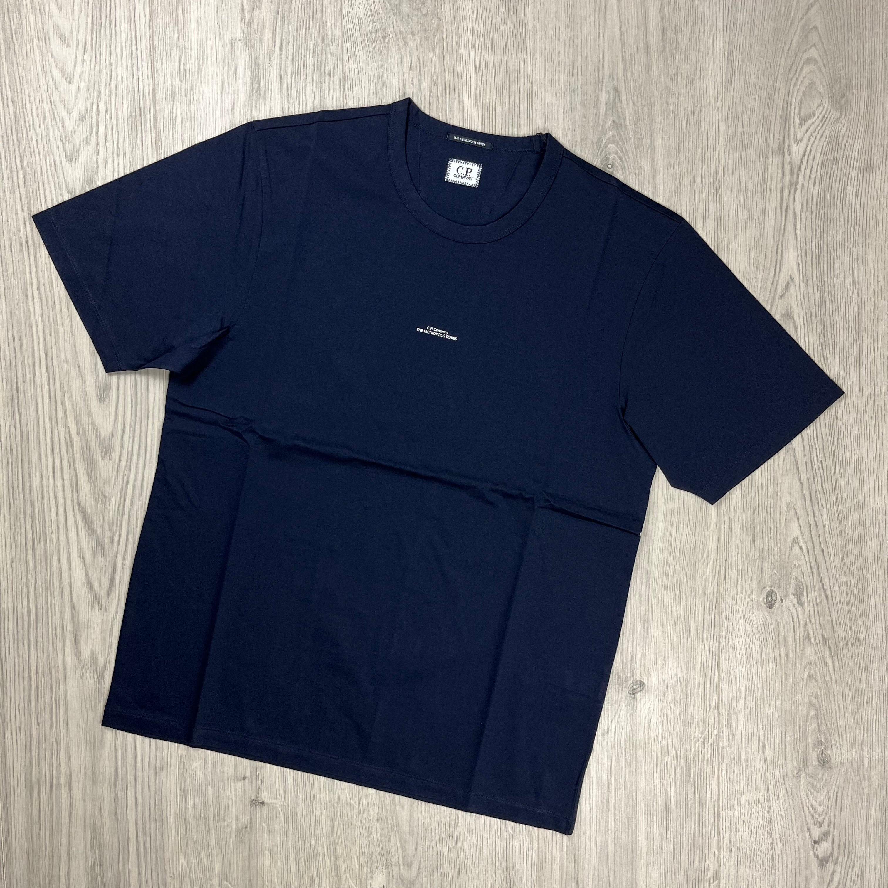 CP Company Metropolis T-Shirt - Navy Ironleague