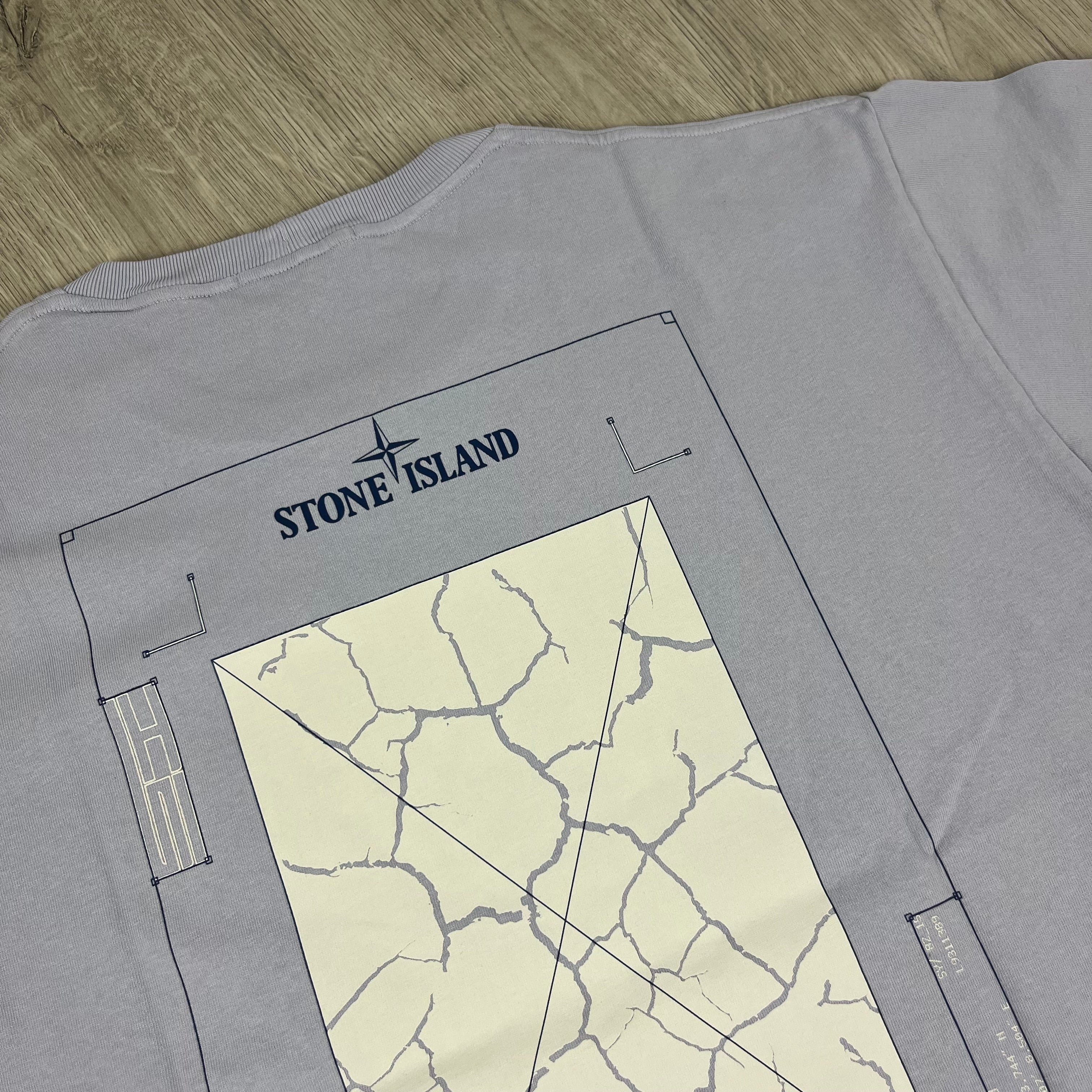 Stone Island Construction T-Shirt - Lilac Ironleague