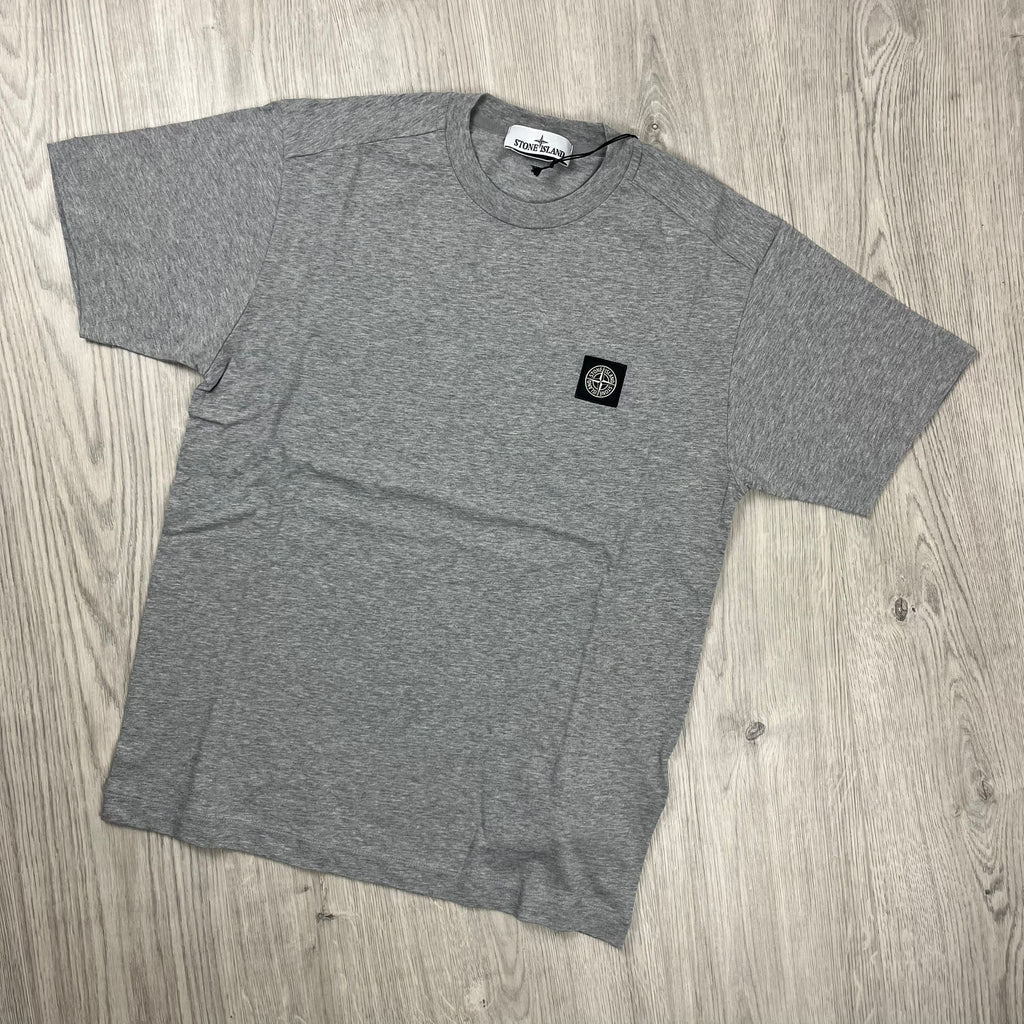 Stone Island Patch T-Shirt - Grey Ironleague