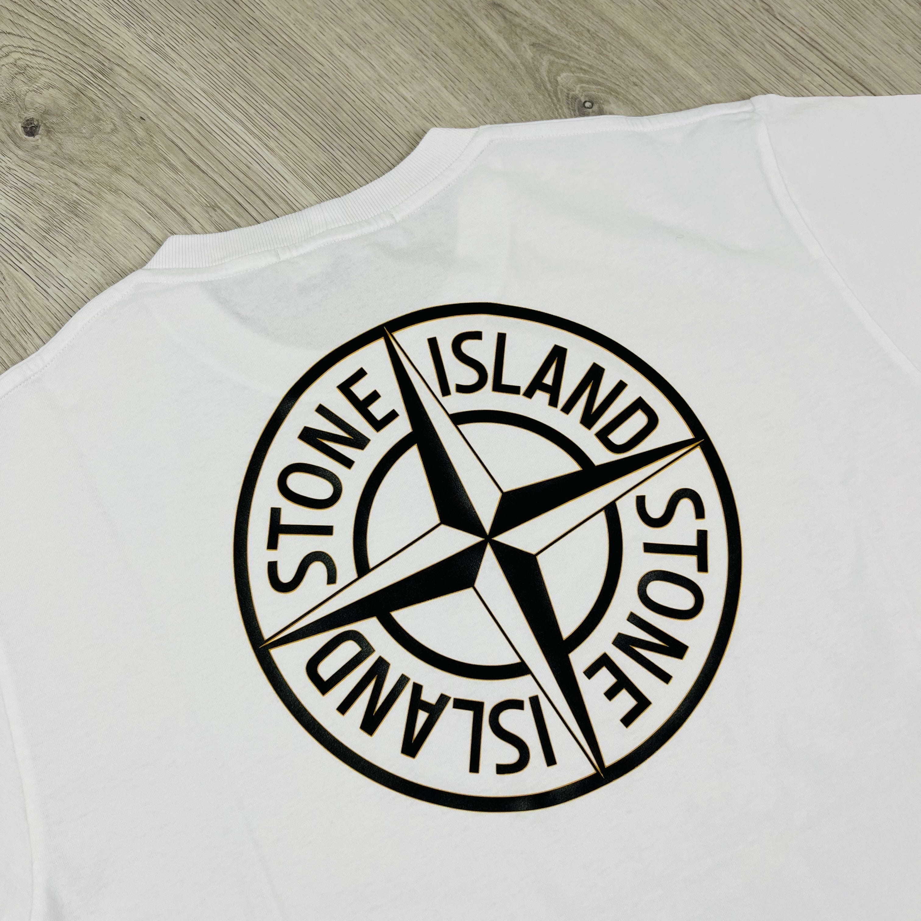 Stone Island Printed T-Shirt - White Ironleague
