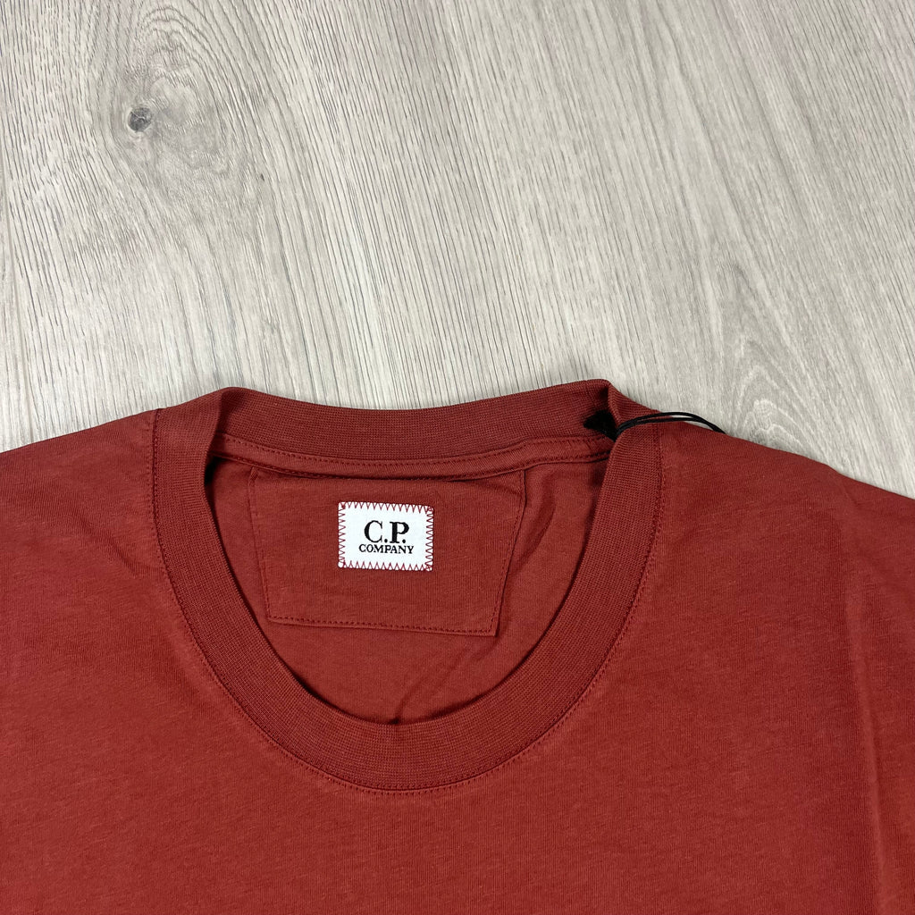 CP Company Printed T-Shirt - Henna Ironleague