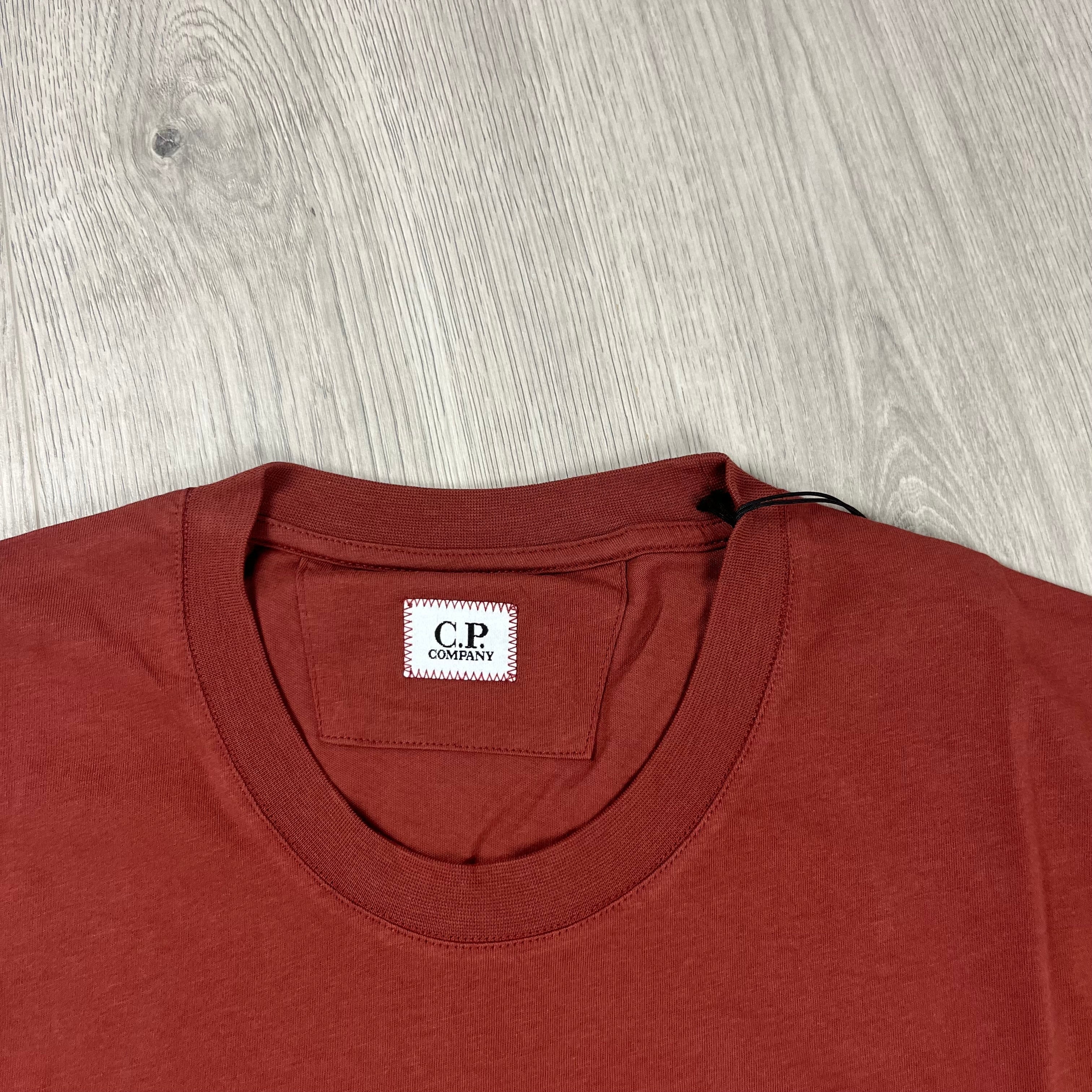 CP Company Printed T-Shirt - Henna Ironleague