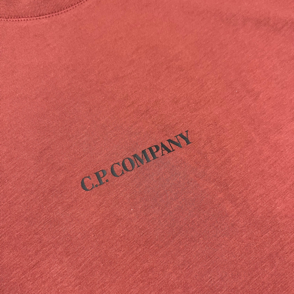 CP Company Printed T-Shirt - Henna Ironleague