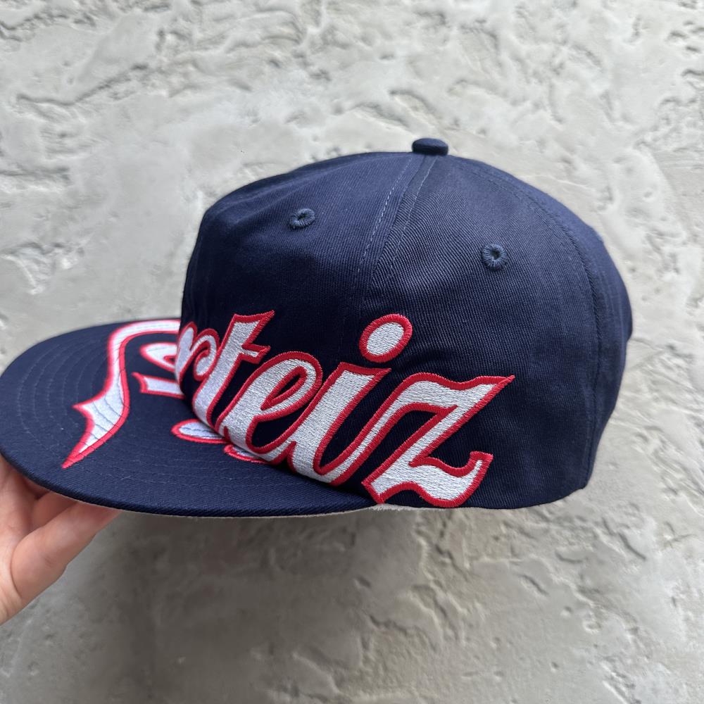 Corteiz Da Cola Snapback Hat - Navy Ironleague