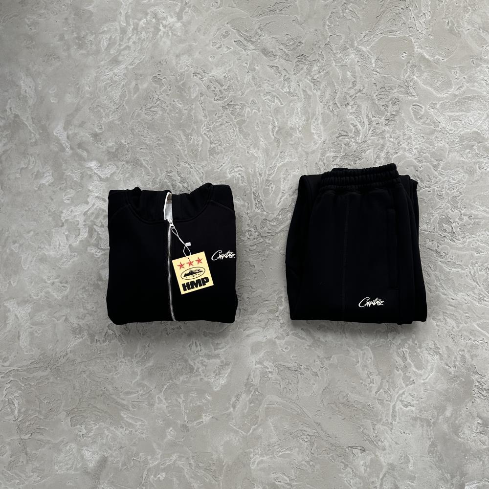 Corteiz HMP Open HEM Set - Black Ironleague