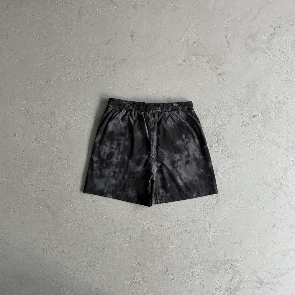 Trapstar Washed Arch Shorts - Black Ironleague