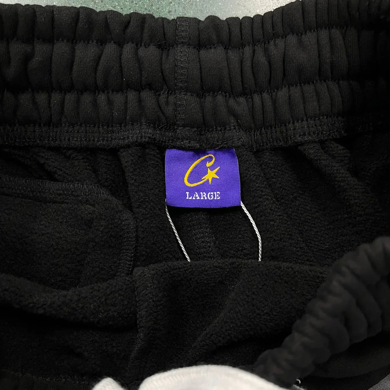 Corteiz Alcatraz Pants - Black/Black Ironleague