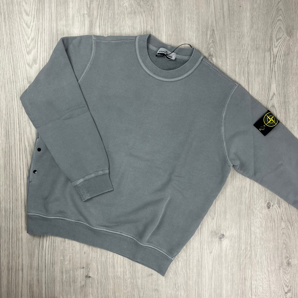 Stone Island Dyed Sweatshirt - Grey Ironleague