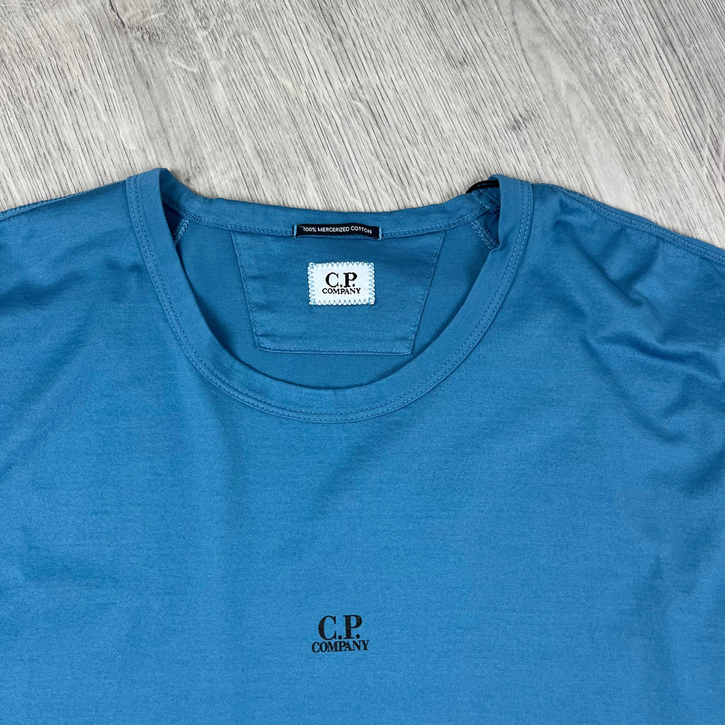 CP Company Patch T-Shirt - Aegean Blue Ironleague