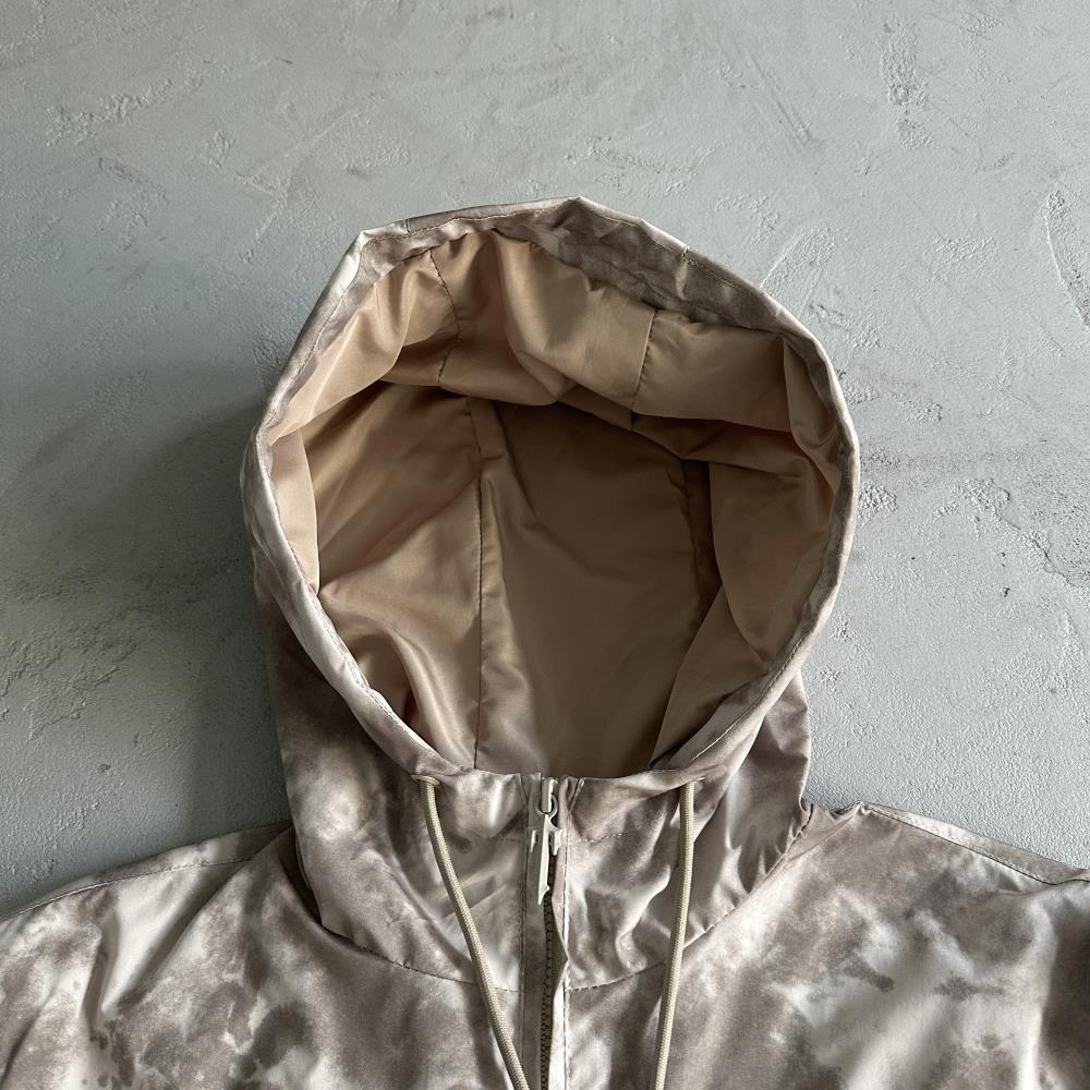 Trapstar Washed Arch Windbreaker - Khaki Ironleague