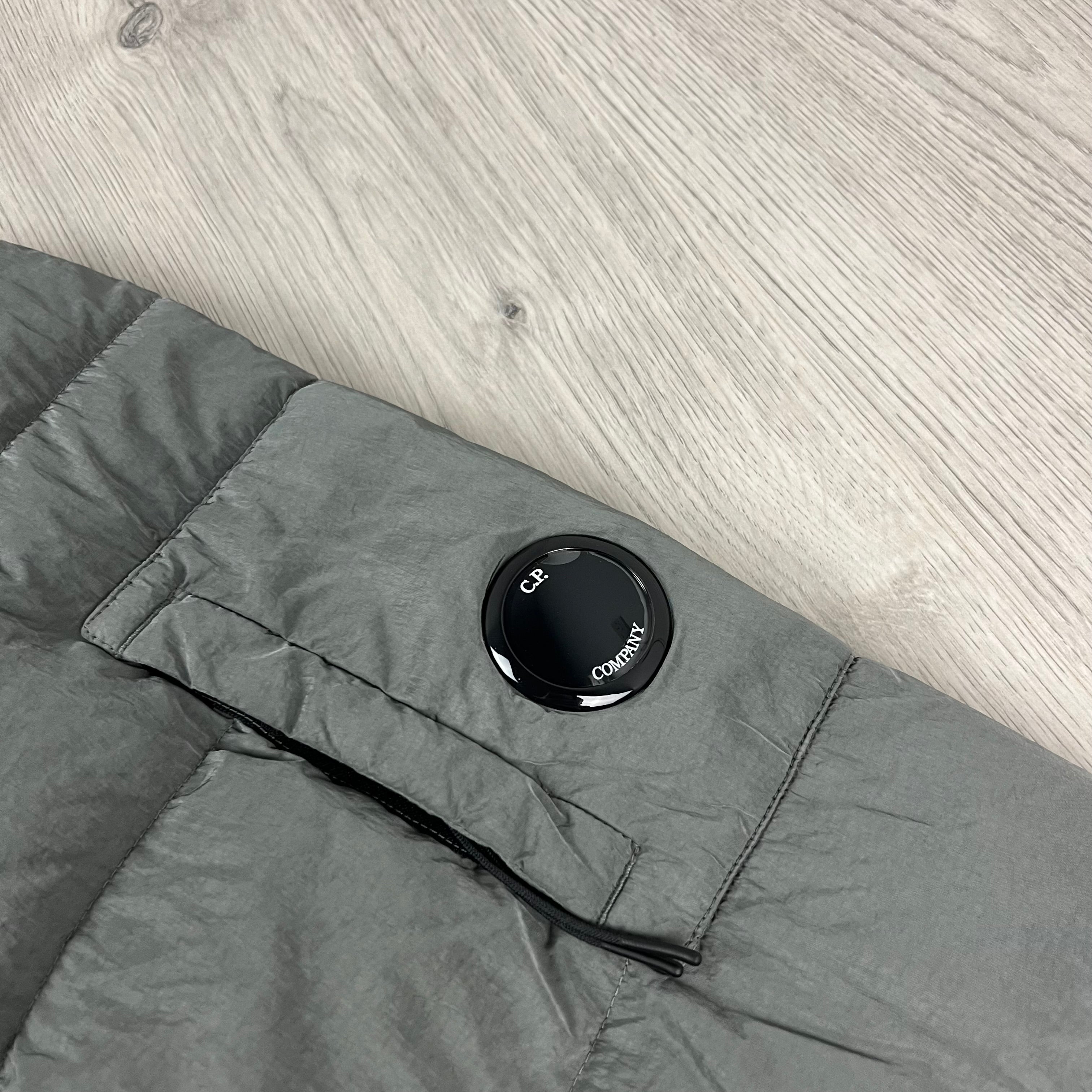 CP Company Chrome Down Jacket - Gunmetal Ironleague