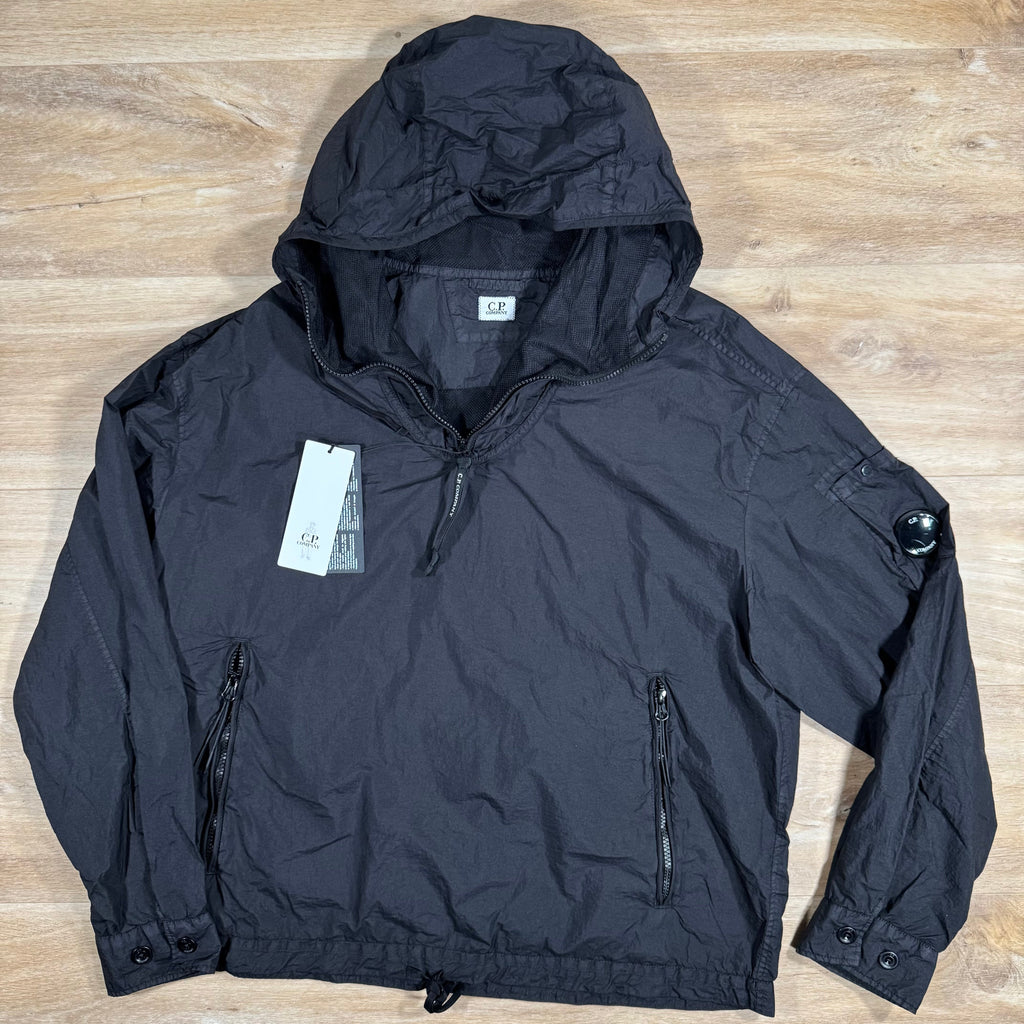 CP Company Taylon-L Lens Smock Jacket in Black Ironleague