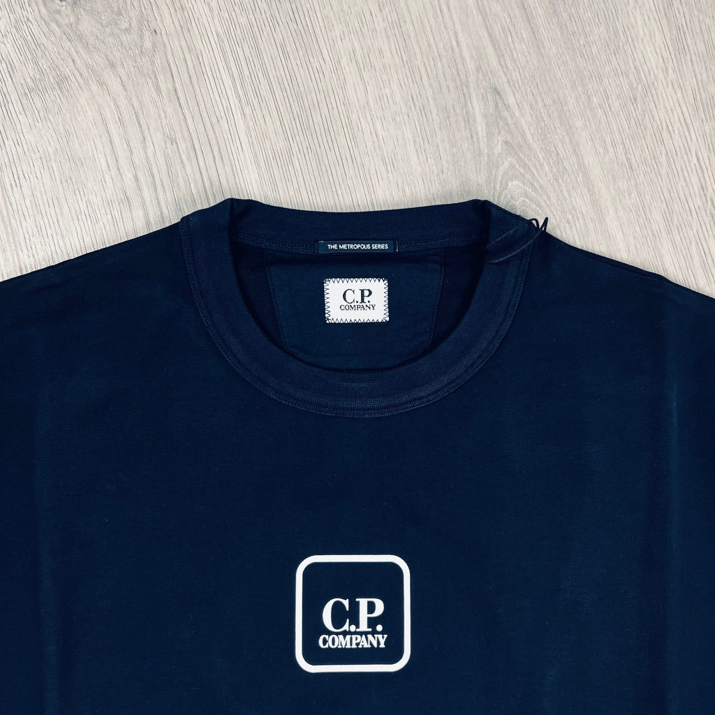 CP Company Metropolis Sweatshirt - Navy Ironleague