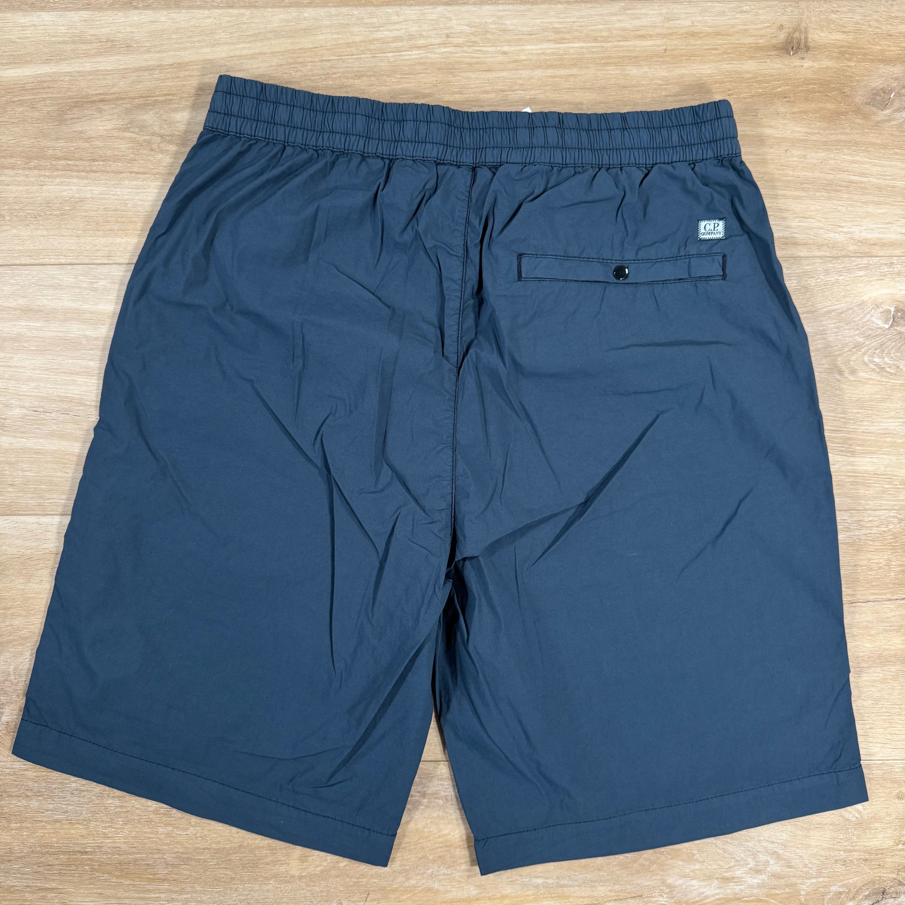 CP Company 50 Fili Stretch Cargo Shorts in India Ink Ironleague