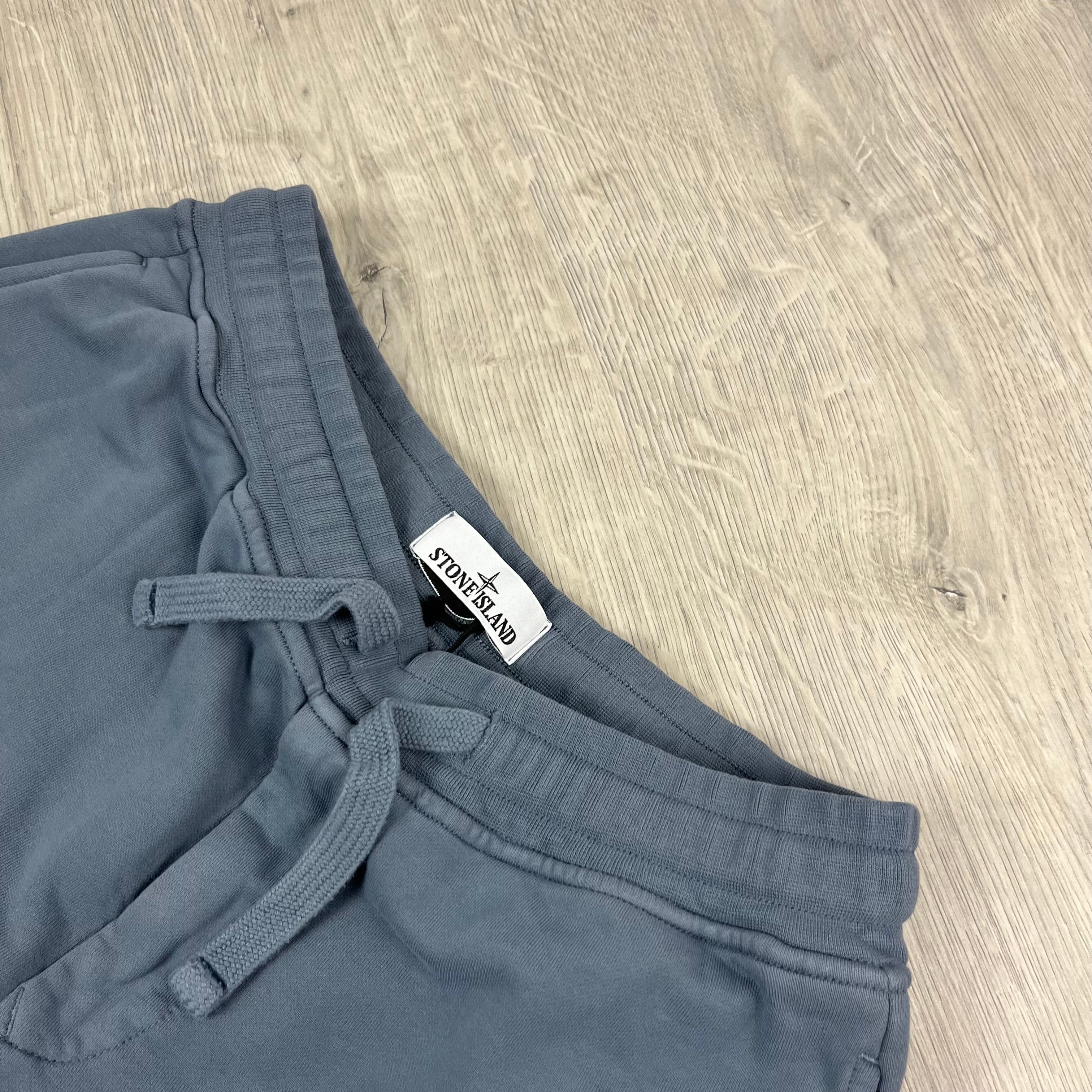 Stone Island Jersey Shorts - Avio Blue Ironleague