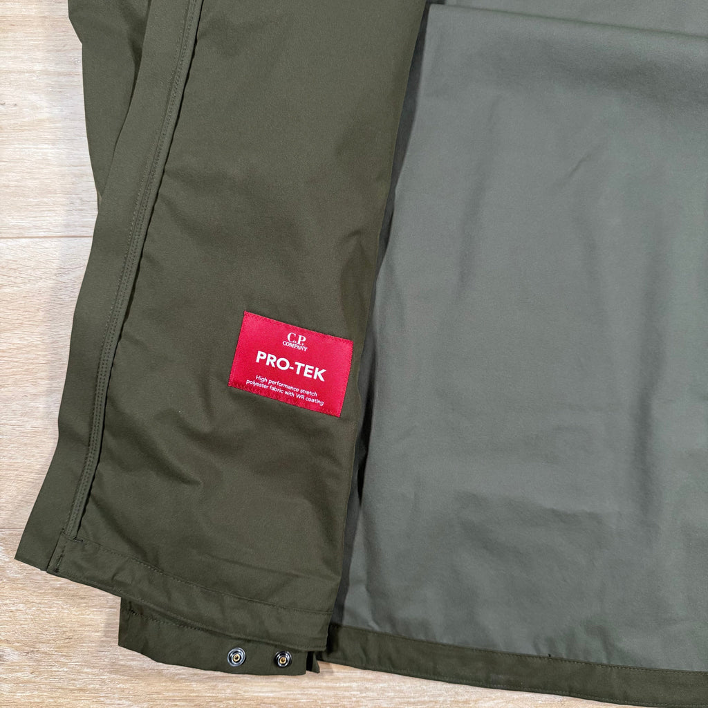 CP Company Pro-Tek Lens Jacket in Ivy Green Ironleague