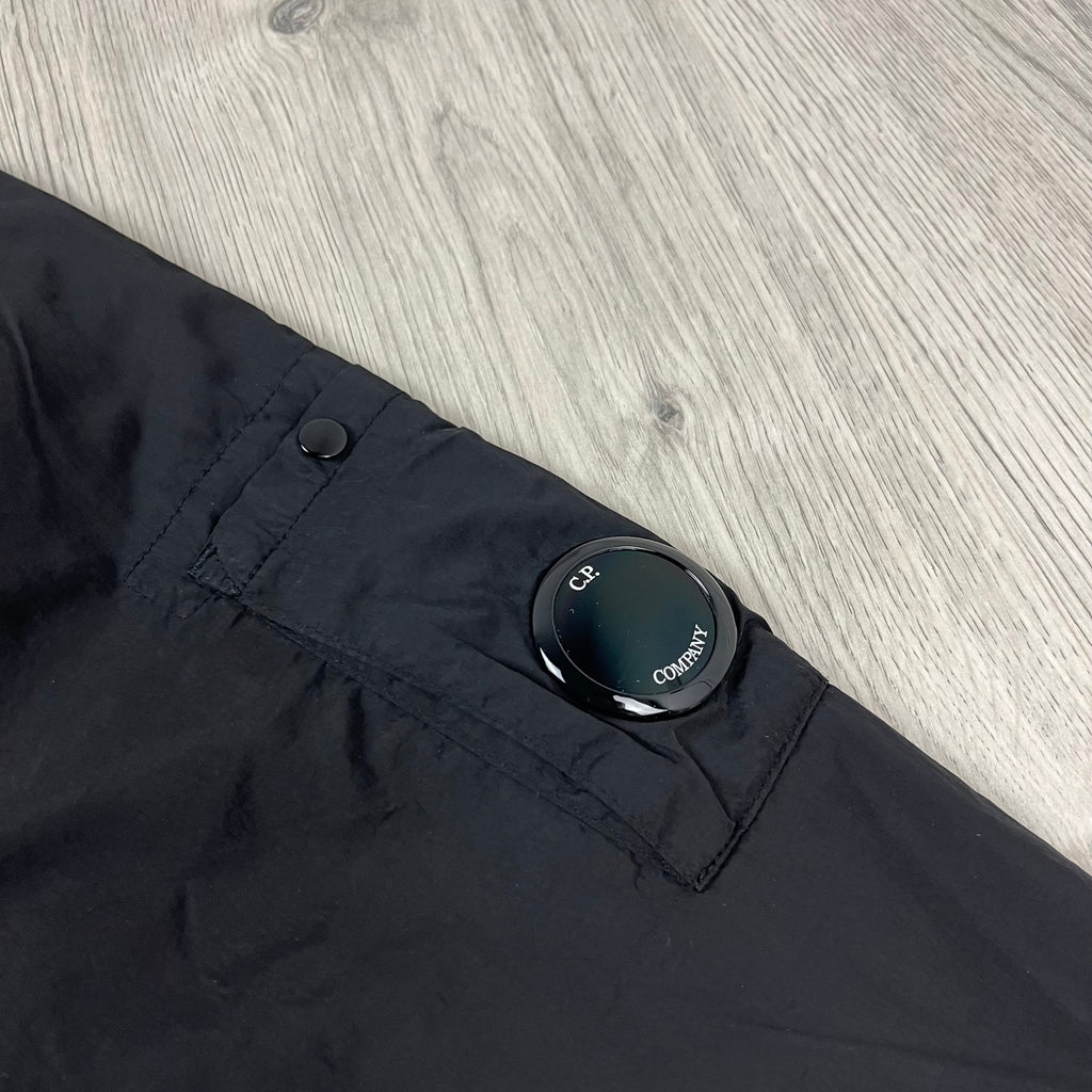 CP Company Padded Overshirt - Black Ironleague