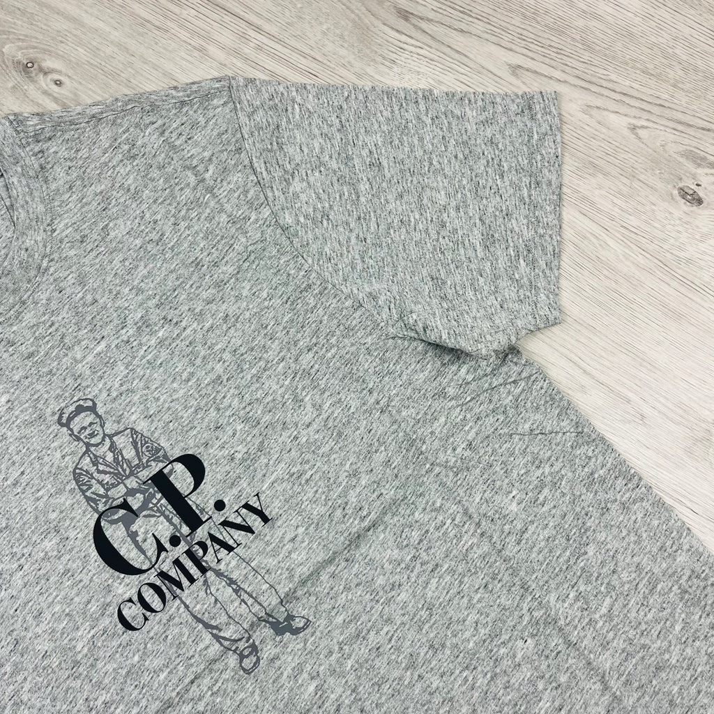 CP Company Sailor T-Shirt - Grey Ironleague