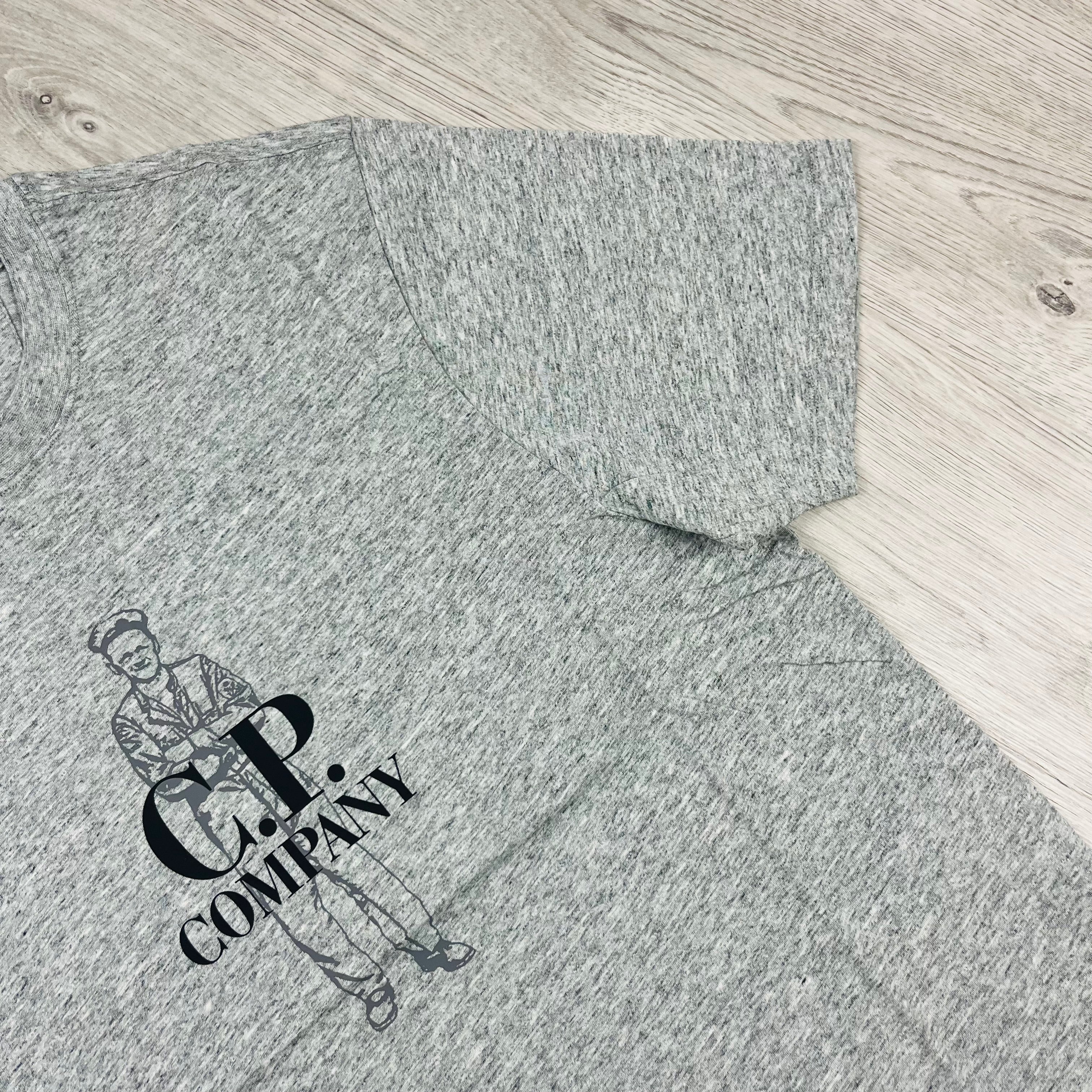 CP Company Sailor T-Shirt - Grey Ironleague