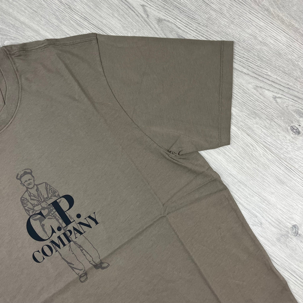 CP Company Sailor T-Shirt - Walnut Ironleague