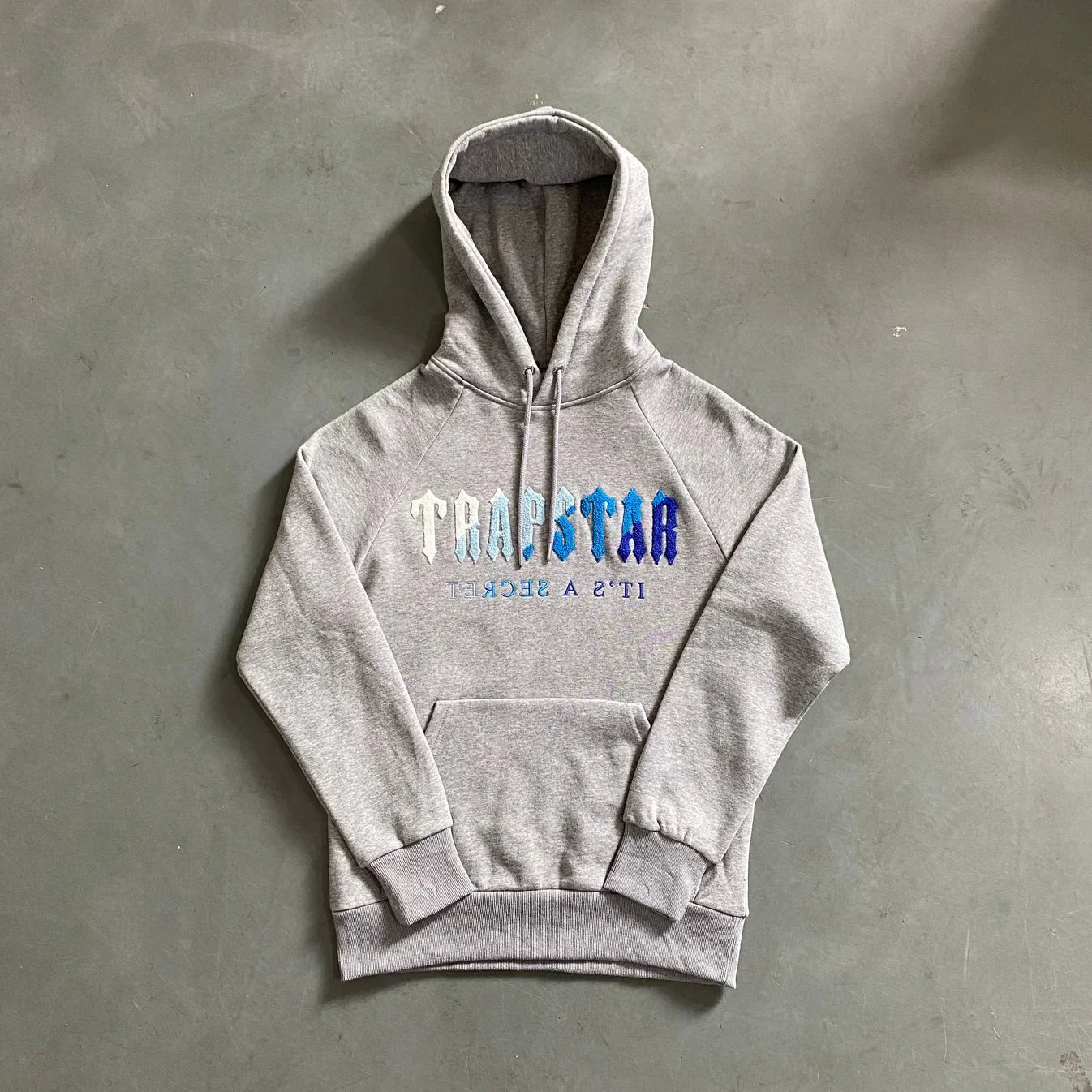 Trapstar Chenille Decoded Tracksuit Ice Flavours - Black/Grey Ironleague