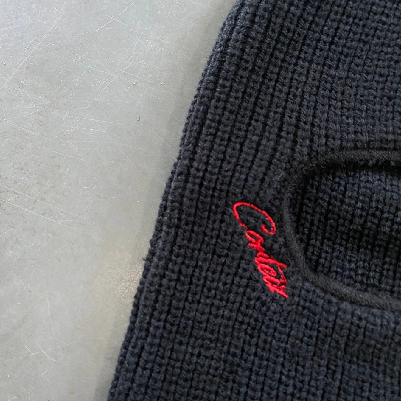 Corteiz Balaclava Black/Red Ironleague