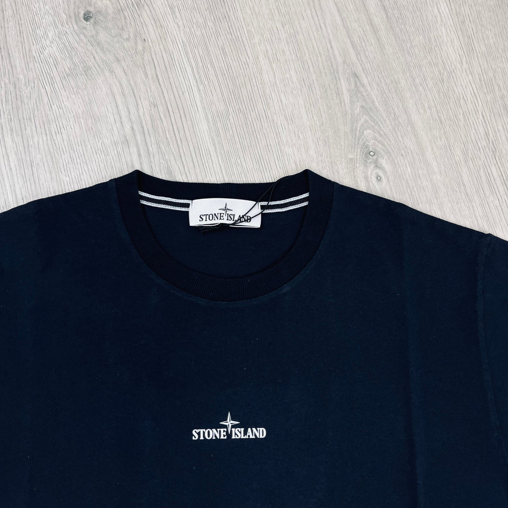 Stone Island Printed T-Shirt - Navy Ironleague