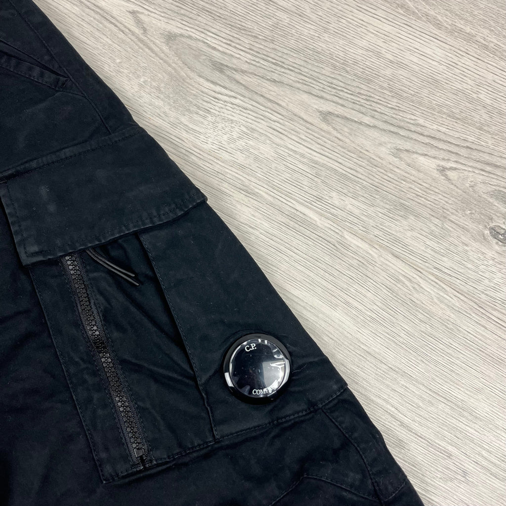 CP Company Cargo Trousers - Black Ironleague