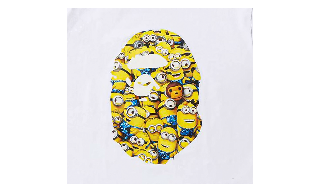 BAPE MINIONS SHIRT White BAPE033