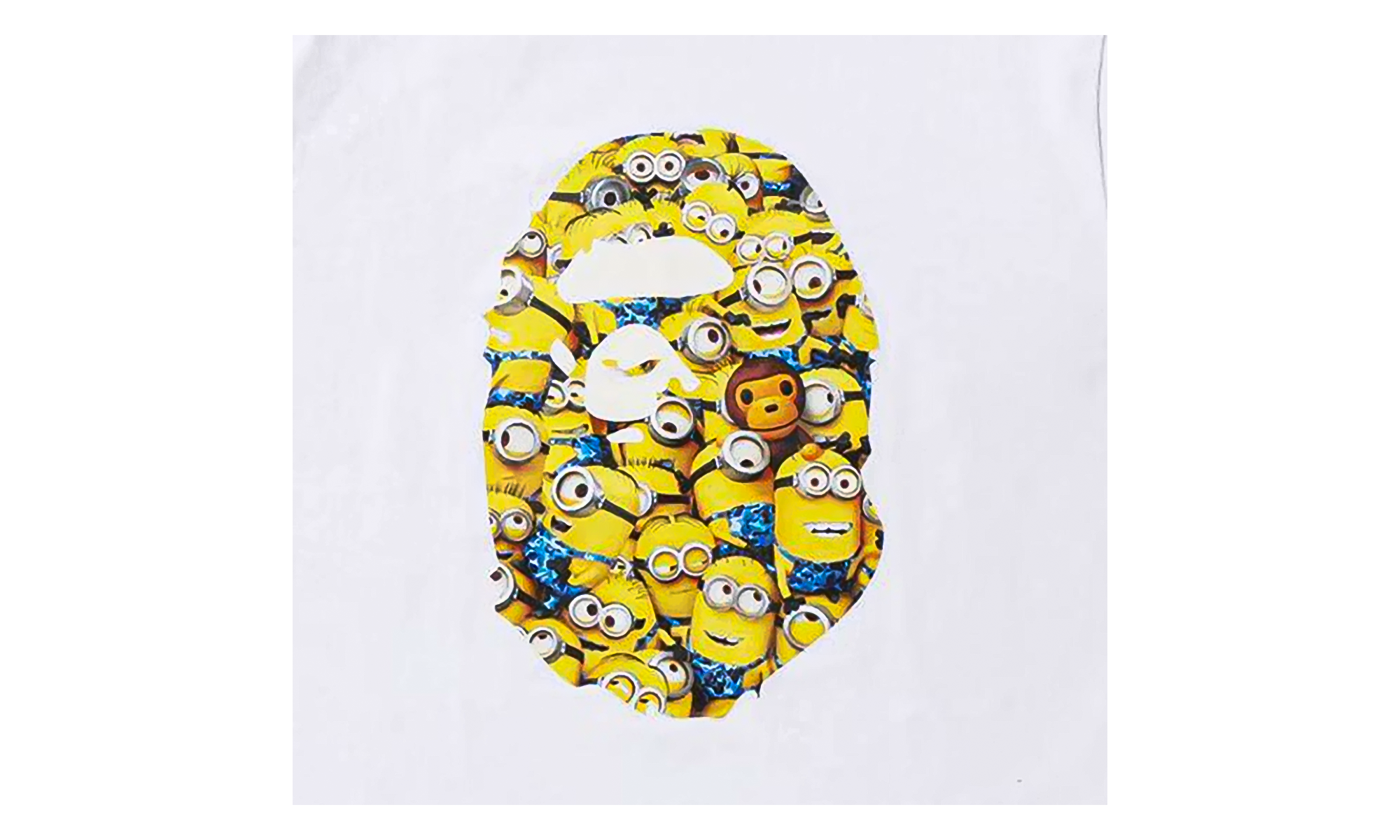 BAPE MINIONS SHIRT White BAPE033
